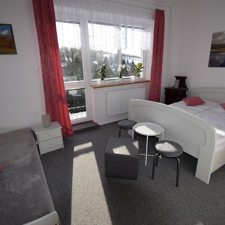 Pension St. Moritz Železná Ruda Exterior foto