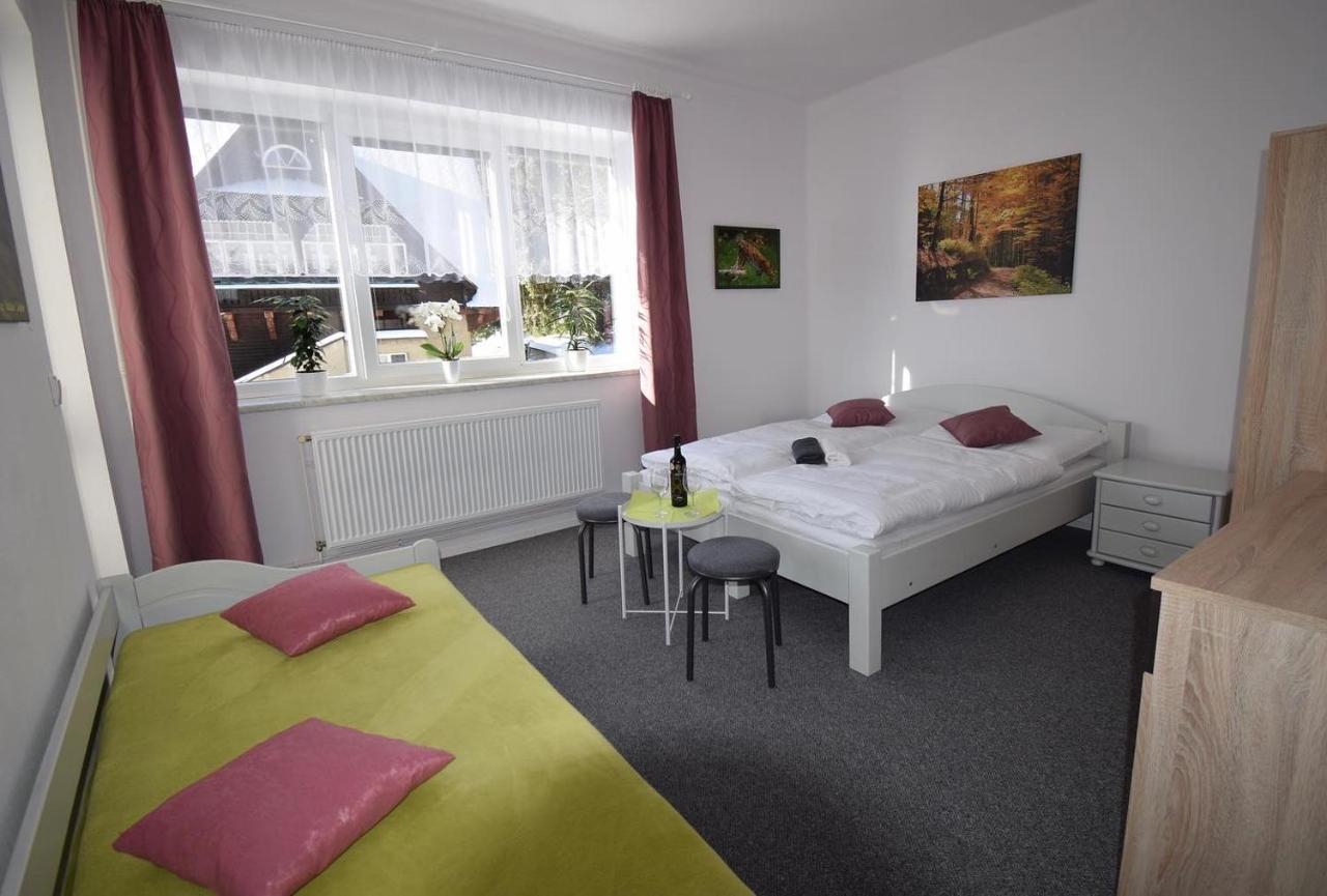 Pension St. Moritz Železná Ruda Exterior foto