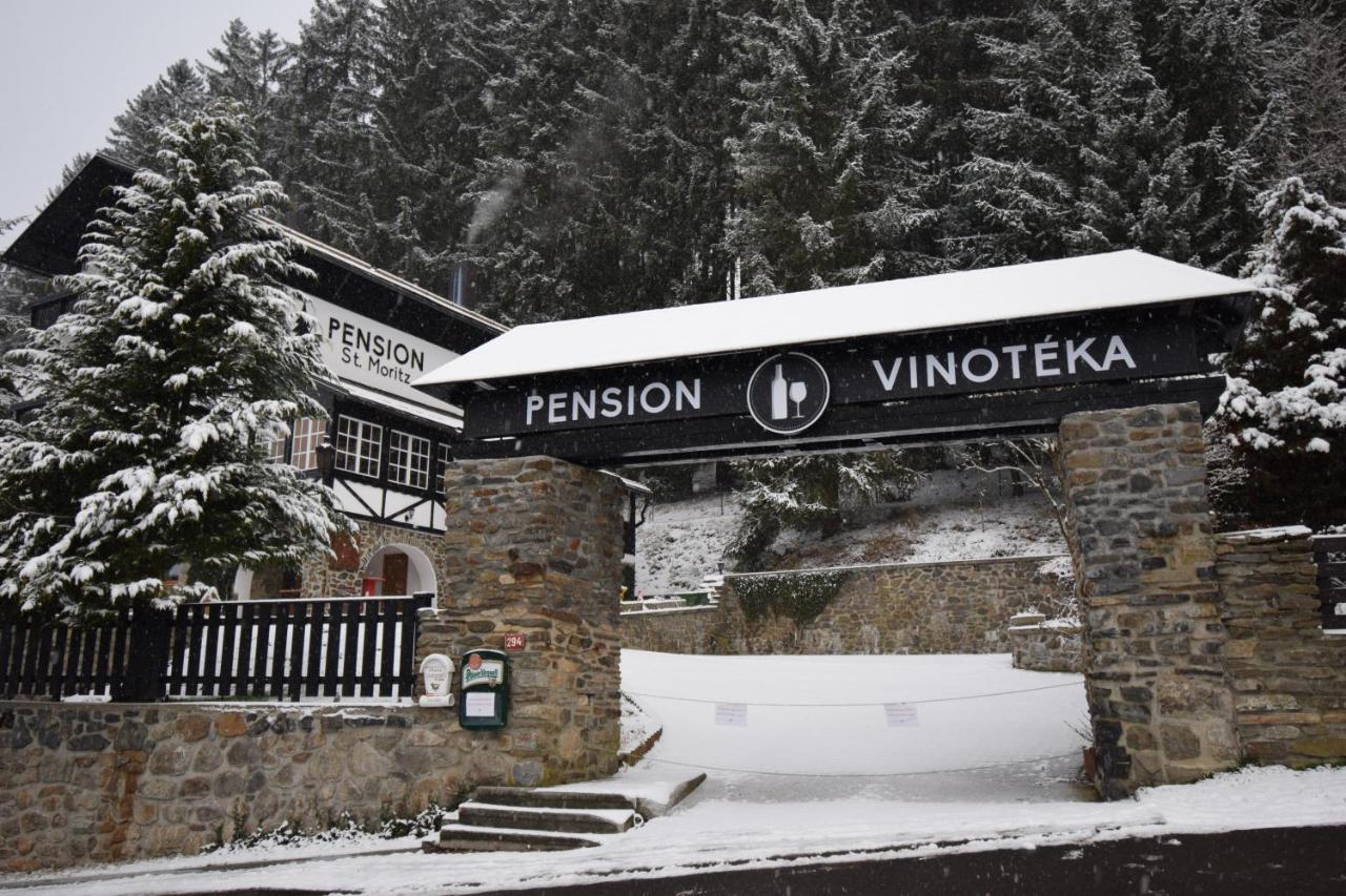 Pension St. Moritz Železná Ruda Exterior foto