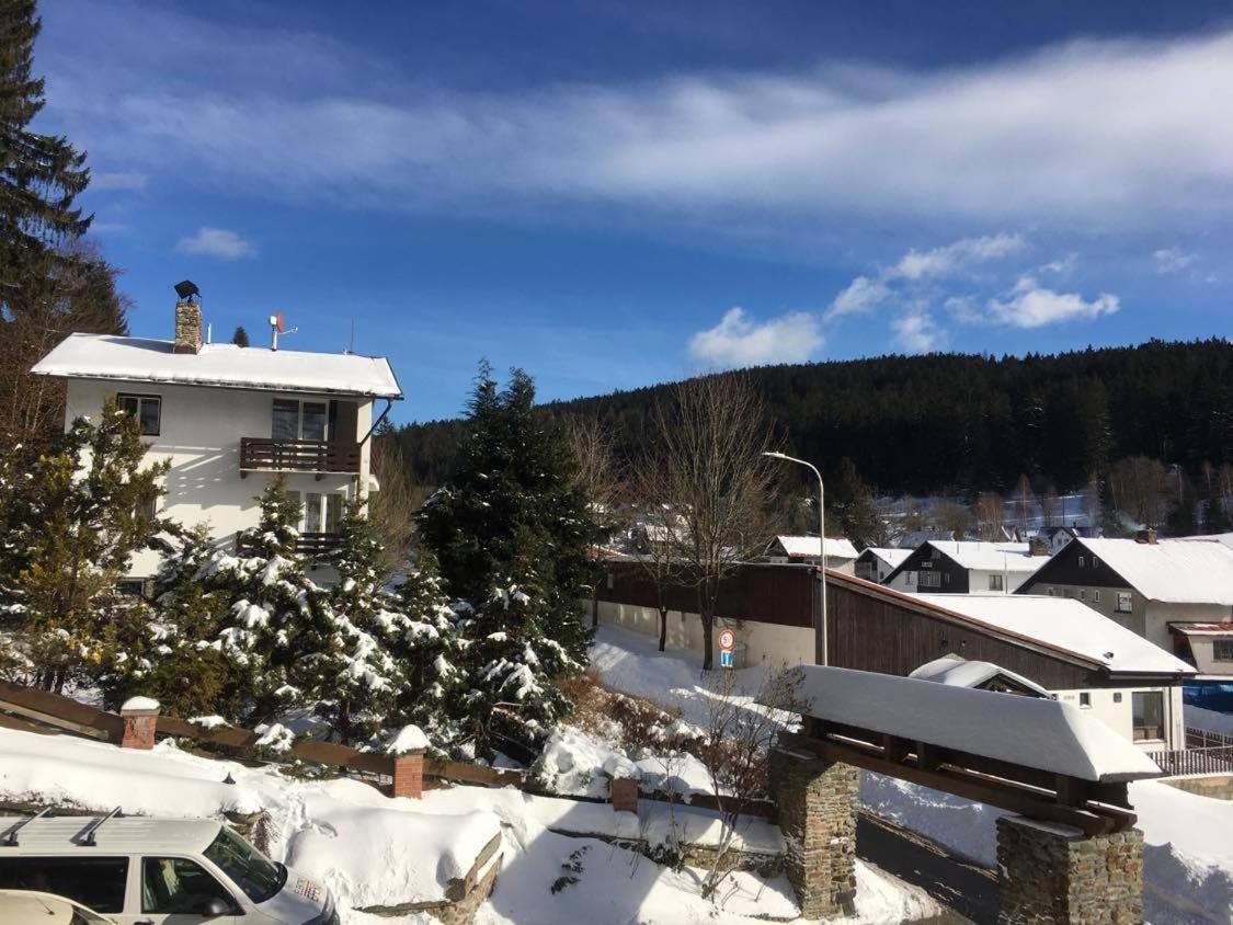 Pension St. Moritz Železná Ruda Exterior foto